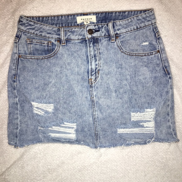 PacSun Dresses & Skirts - PACSUN Denim Skirt